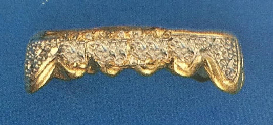 Gold Teeth Caps Grillz mold kit 6 teeth Grills /a18