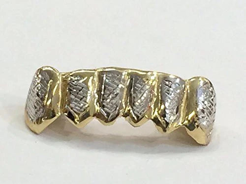 Gold Teeth Caps Grillz mold kit 6 teeth Grills /a7