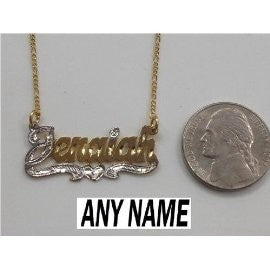 Monogrammed Baby Soft Chain Necklace