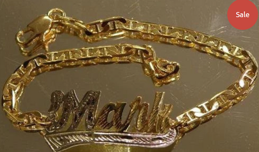 personalized name bracelet sp lady size or teen or baby size