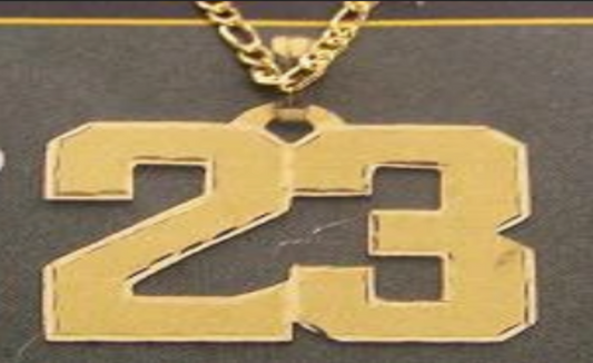 14k Gold Plate Personalized Any Name Single Plate Nameplate Necklace number
