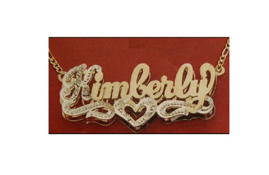 personalized gold name necklace gift everyday