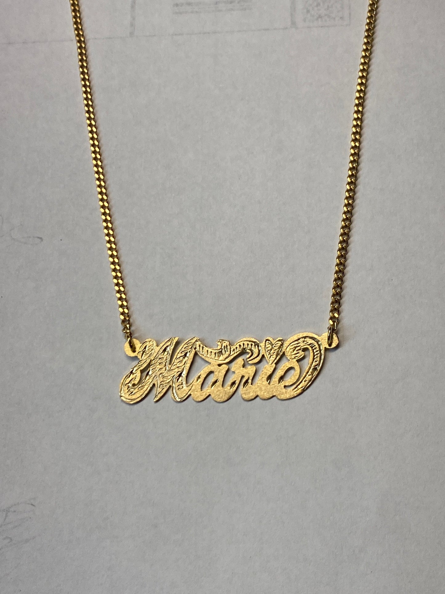Personalized Name Necklace – Custom Gold Name Jewelry