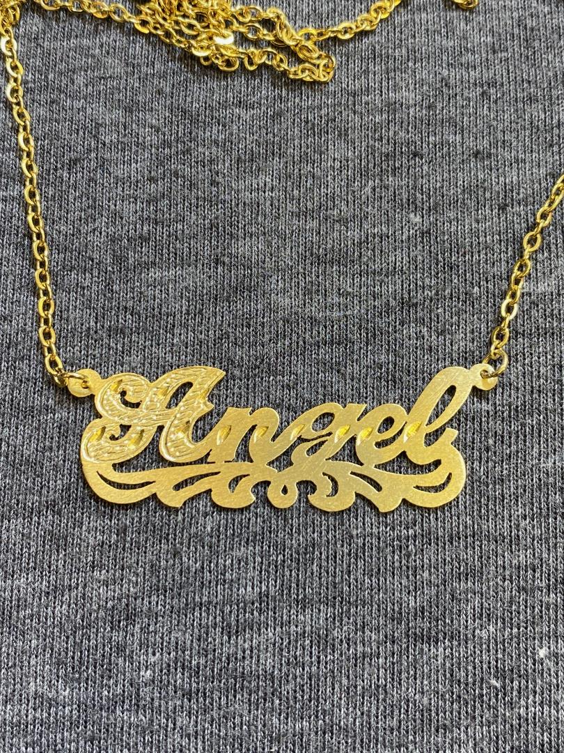 personalized name necklace /z2