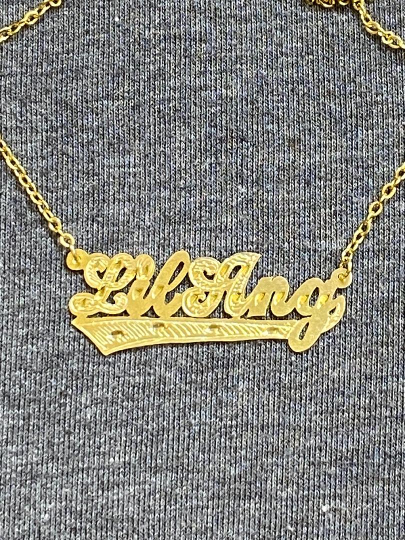 personalized name necklace /z3