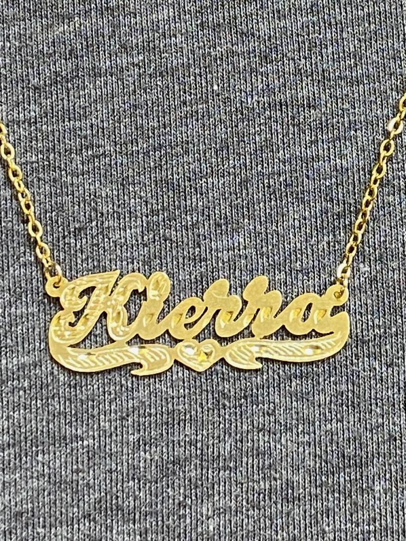 personalized name necklace /z4
