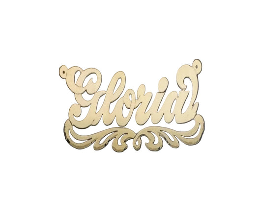 custom silver nameplate necklace