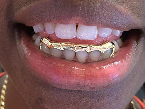 Gold Teeth Caps Grillz mold kit 6 teeth Grills /a1