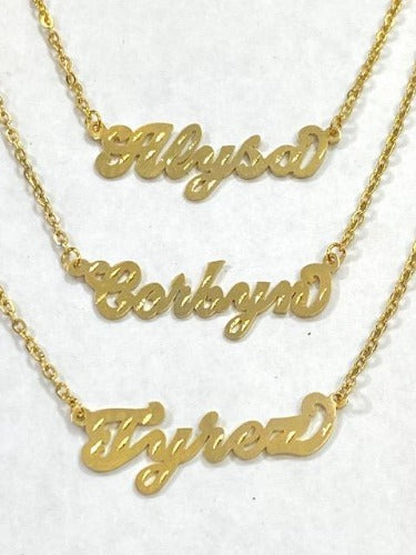 personalized name necklace chain sp5