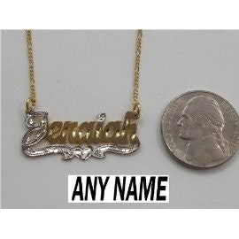 Baby personalized name necklace chain