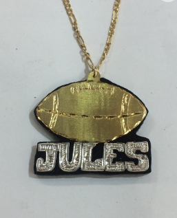 personalized name necklace with onyx custom character gold nameplate jewelry